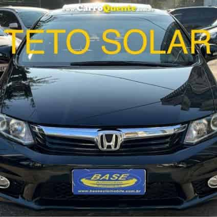 HONDA   CIVIC SEDAN EXS 1.81.8 FLEX 16V AUT. 4P   PRETO 2013 1.8 FLEX