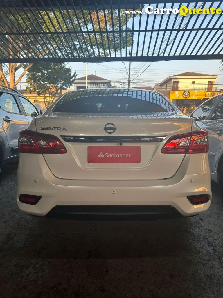 NISSAN   SENTRA S 2.0 FLEXSTART 16V AUT.   BRANCO 2019 2.0 GASOLINA - Loja