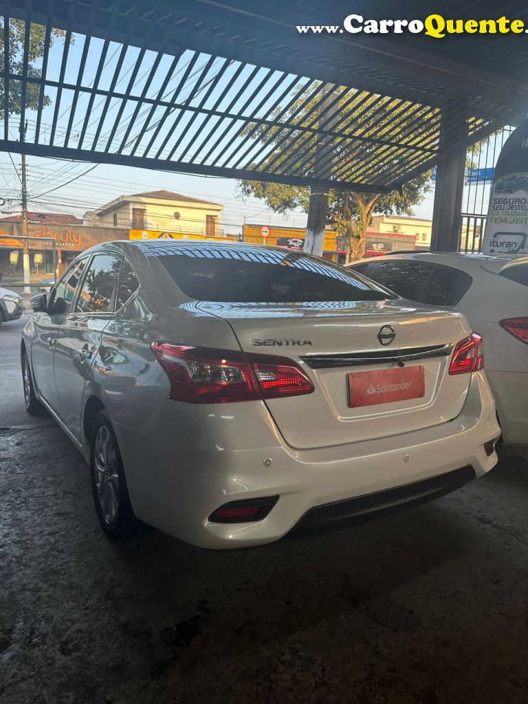 NISSAN   SENTRA S 2.0 FLEXSTART 16V AUT.   BRANCO 2019 2.0 GASOLINA - Loja