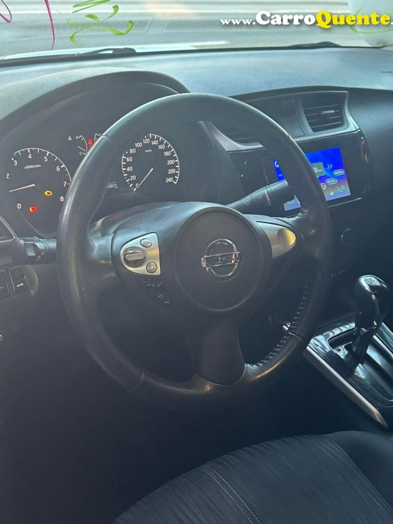 NISSAN   SENTRA S 2.0 FLEXSTART 16V AUT.   BRANCO 2019 2.0 GASOLINA - Loja