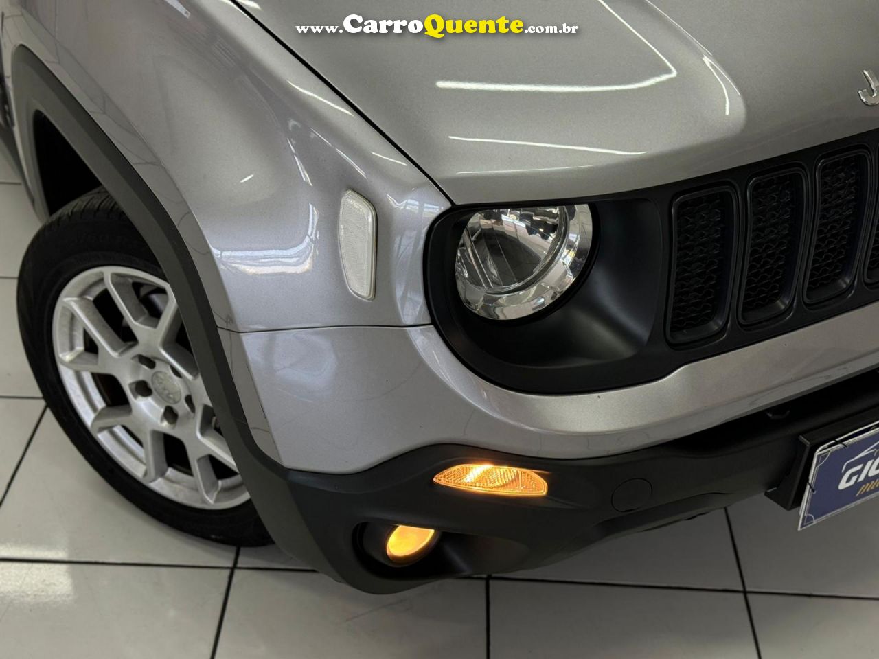 JEEP   RENEGADE SPORT 1.8 4X2 FLEX 16V AUT.   PRATA 2020 1.8 FLEX - Loja