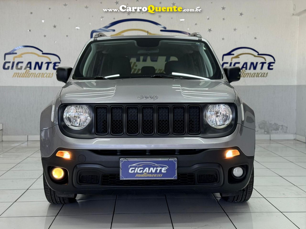 JEEP   RENEGADE SPORT 1.8 4X2 FLEX 16V AUT.   PRATA 2020 1.8 FLEX - Loja