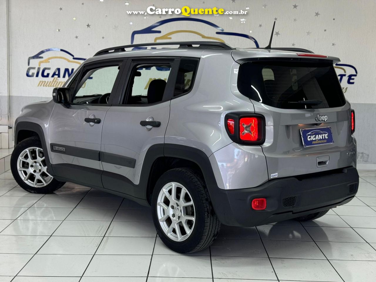 JEEP   RENEGADE SPORT 1.8 4X2 FLEX 16V AUT.   PRATA 2020 1.8 FLEX - Loja