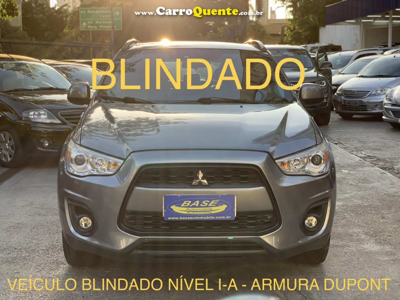 MITSUBISHI   ASX 2.0 16V 160CV AUT.   CINZA 2013 2.0 16V GASOLINA - Loja