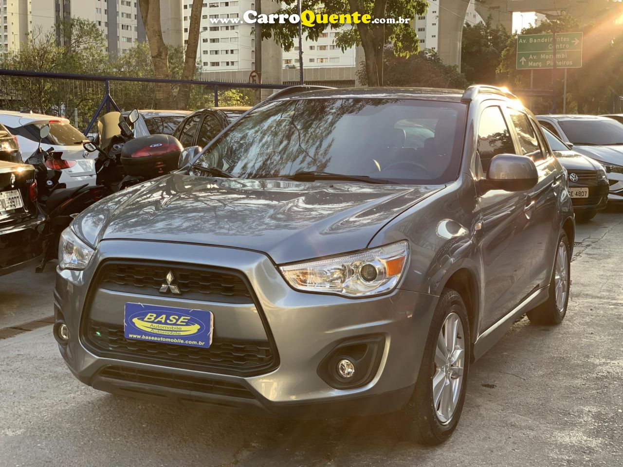 MITSUBISHI   ASX 2.0 16V 160CV AUT.   CINZA 2013 2.0 16V GASOLINA - Loja