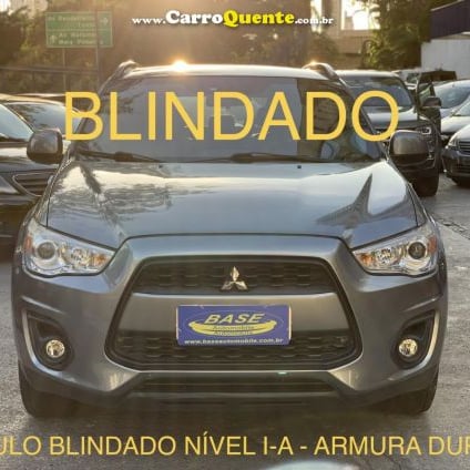 MITSUBISHI   ASX 2.0 16V 160CV AUT.   CINZA 2013 2.0 16V GASOLINA