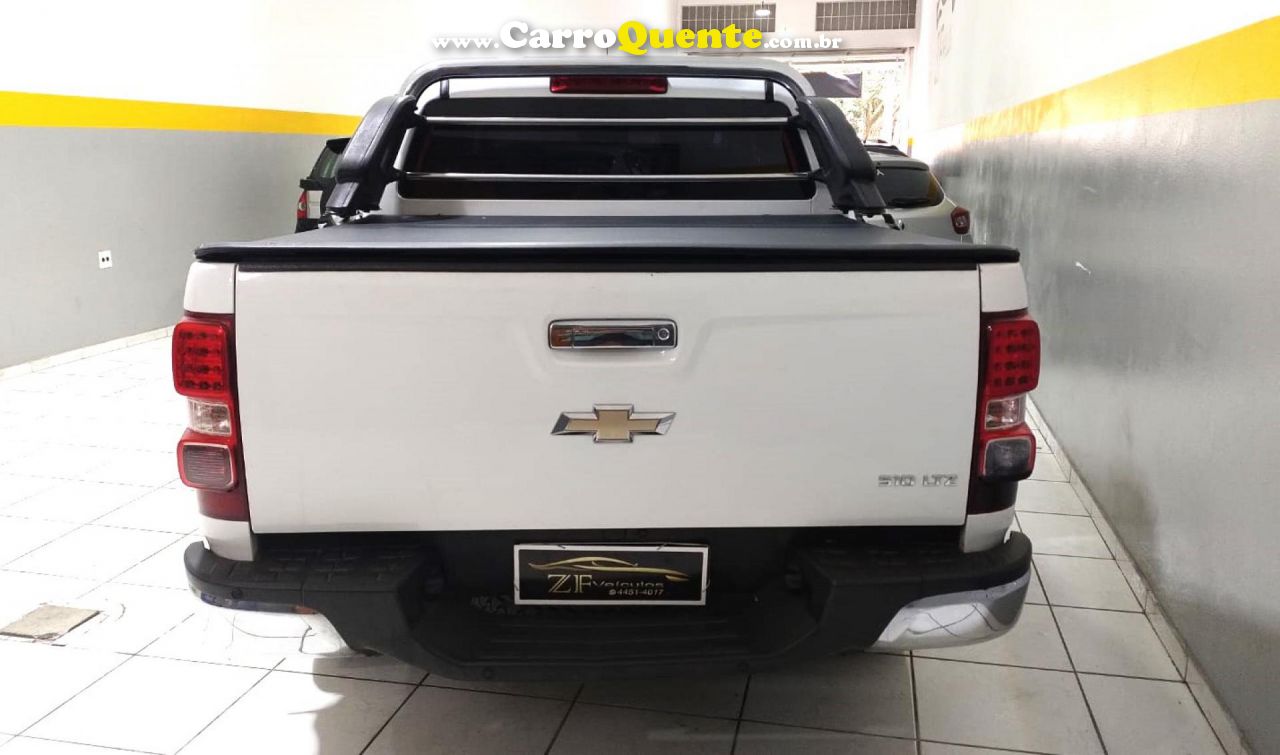 CHEVROLET   S10 PICK-UP LTZ 2.4 F.POWER 4X2 CD   BRANCO 2013 2.4 FLEX - Loja