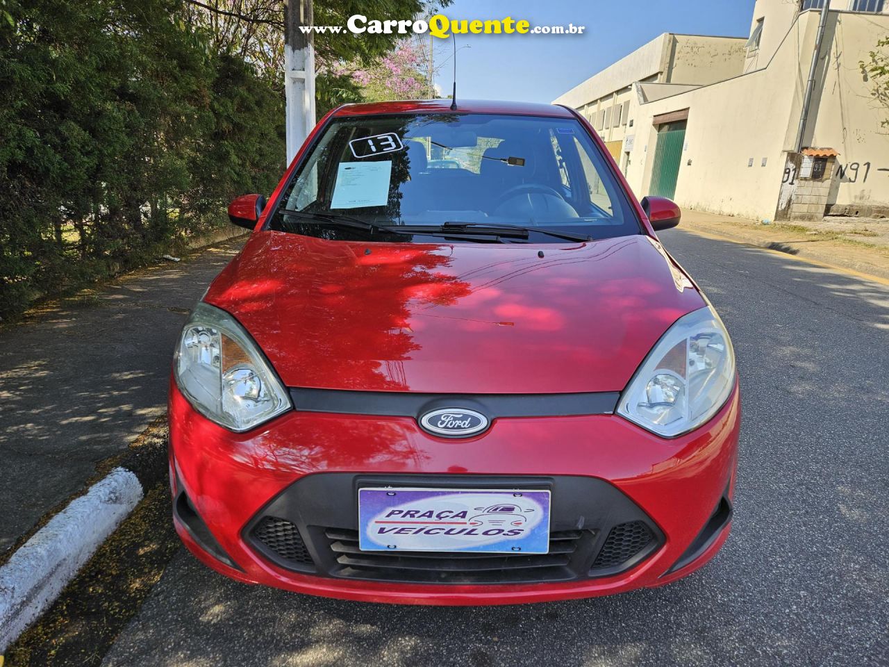 FORD   FIESTA 1.6 8V FLEXCLASS 1.6 8V FLEX 5P   VERMELHO 2013 1.6 FLEX - Loja