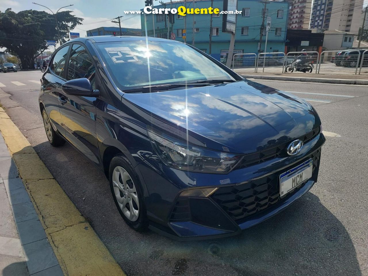 HYUNDAI   HB20 COMFORT 1.0 FLEX 12V MEC.   AZUL 2023 1.0 FLEX - Loja