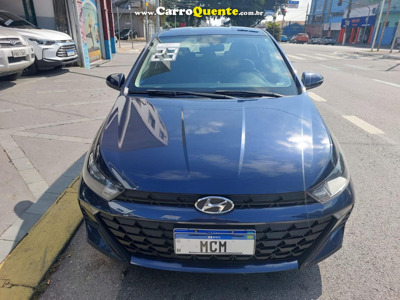 HYUNDAI   HB20 COMFORT 1.0 FLEX 12V MEC.   AZUL 2023 1.0 FLEX - Loja