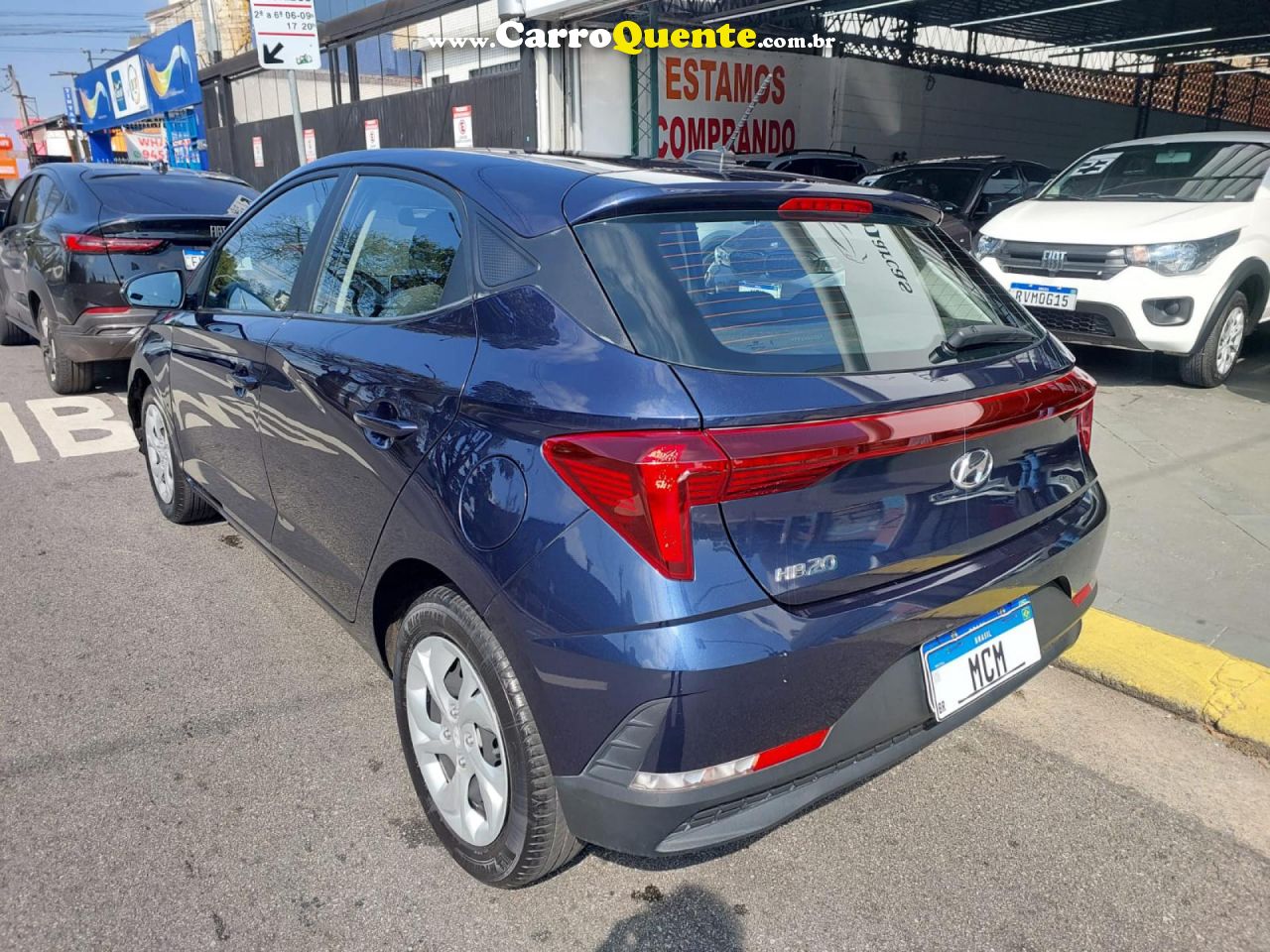 HYUNDAI   HB20 COMFORT 1.0 FLEX 12V MEC.   AZUL 2023 1.0 FLEX - Loja