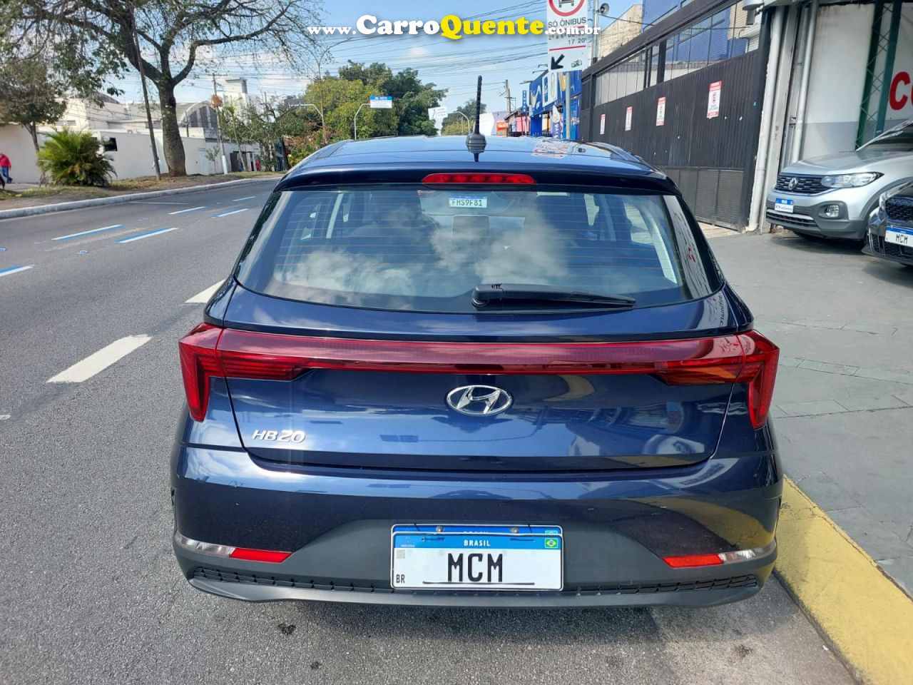 HYUNDAI   HB20 COMFORT 1.0 FLEX 12V MEC.   AZUL 2023 1.0 FLEX - Loja