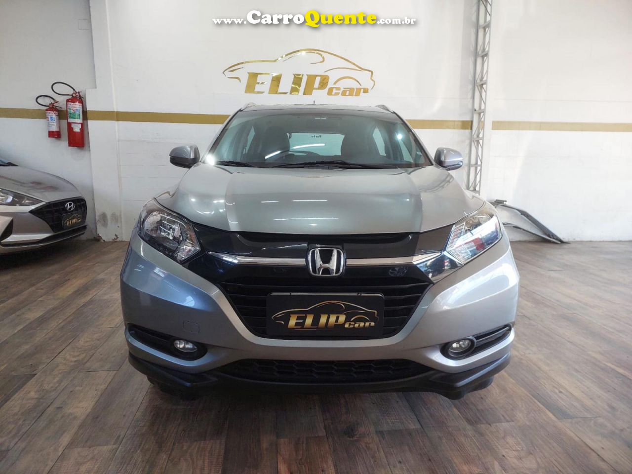 HONDA   HR-V EX 1.8 FLEXONE 16V 5P AUT.   CINZA 2016 1.8 FLEX - Loja