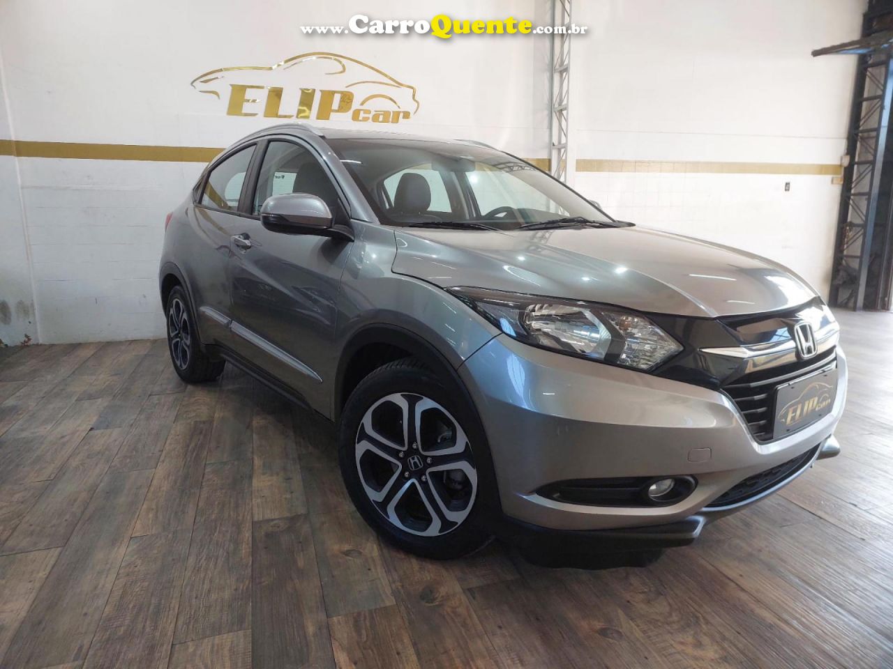 HONDA   HR-V EX 1.8 FLEXONE 16V 5P AUT.   CINZA 2016 1.8 FLEX - Loja