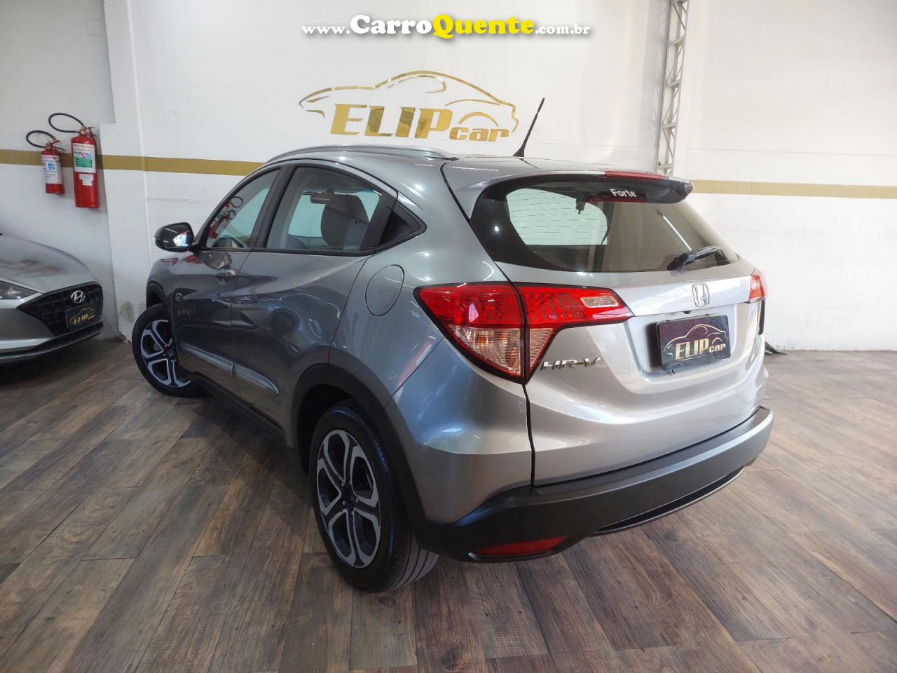 HONDA   HR-V EX 1.8 FLEXONE 16V 5P AUT.   CINZA 2016 1.8 FLEX - Loja