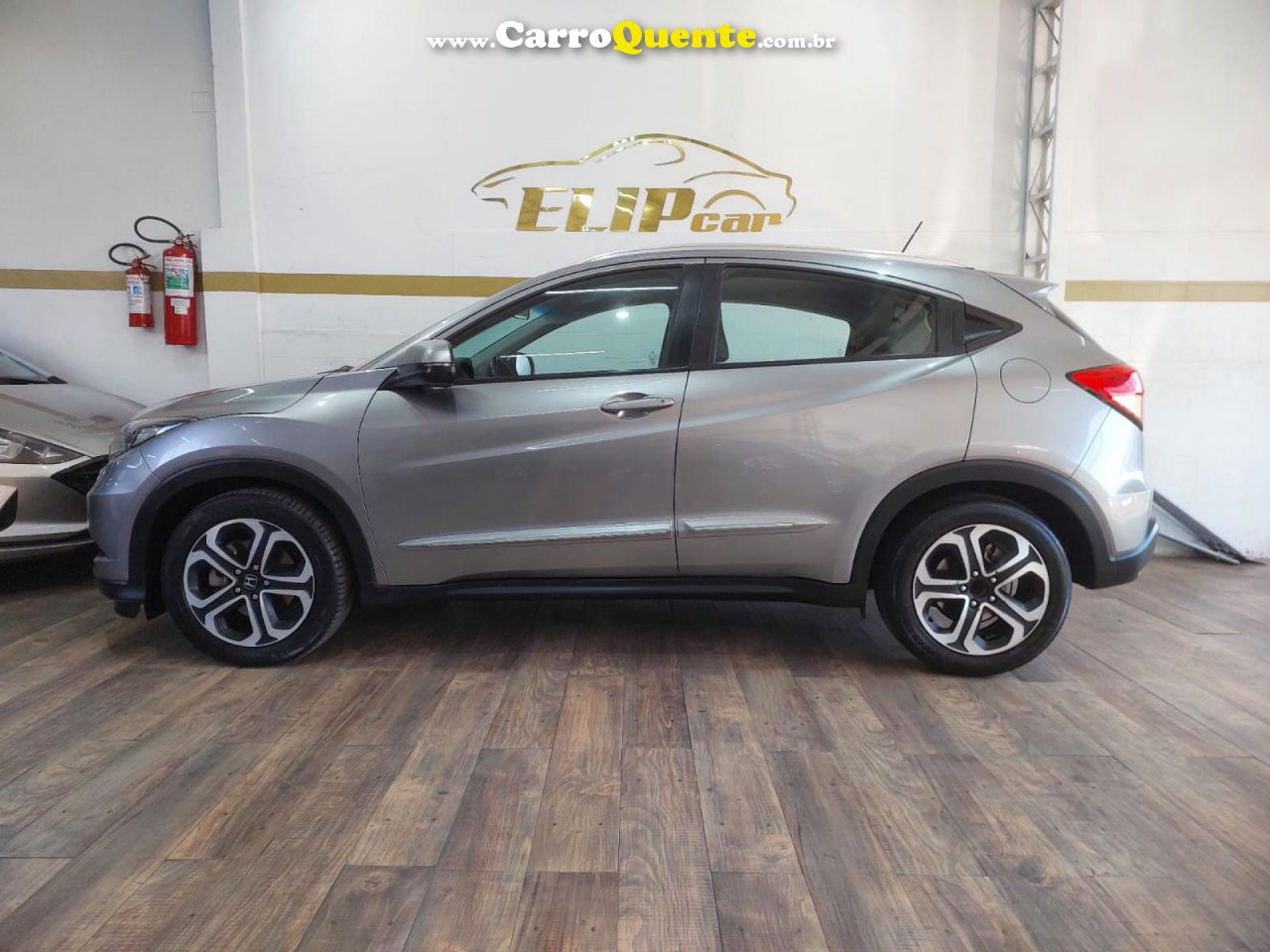 HONDA   HR-V EX 1.8 FLEXONE 16V 5P AUT.   CINZA 2016 1.8 FLEX - Loja