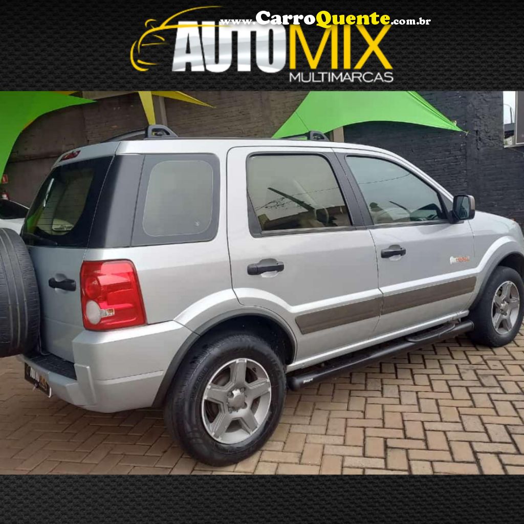 FORD   ECOSPORT XLT 1.6 1.6 FLEX 8V 5P   PRATA 2008 1.6 FLEX - Loja