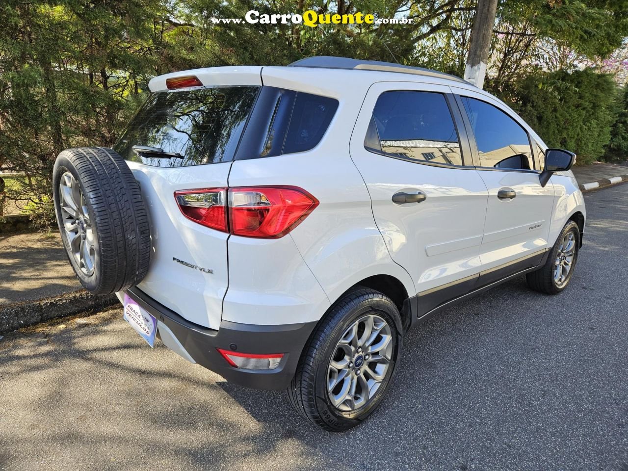 FORD   ECOSPORT FREESTYLE 1.6 16V FLEX 5P   BRANCO 2014 1.6 FLEX - Loja