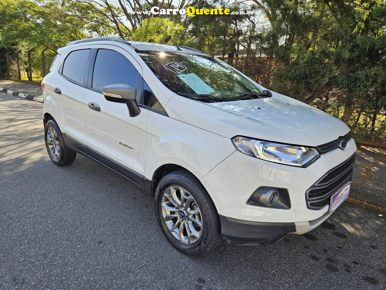 FORD   ECOSPORT FREESTYLE 1.6 16V FLEX 5P   BRANCO 2014 1.6 FLEX - Loja