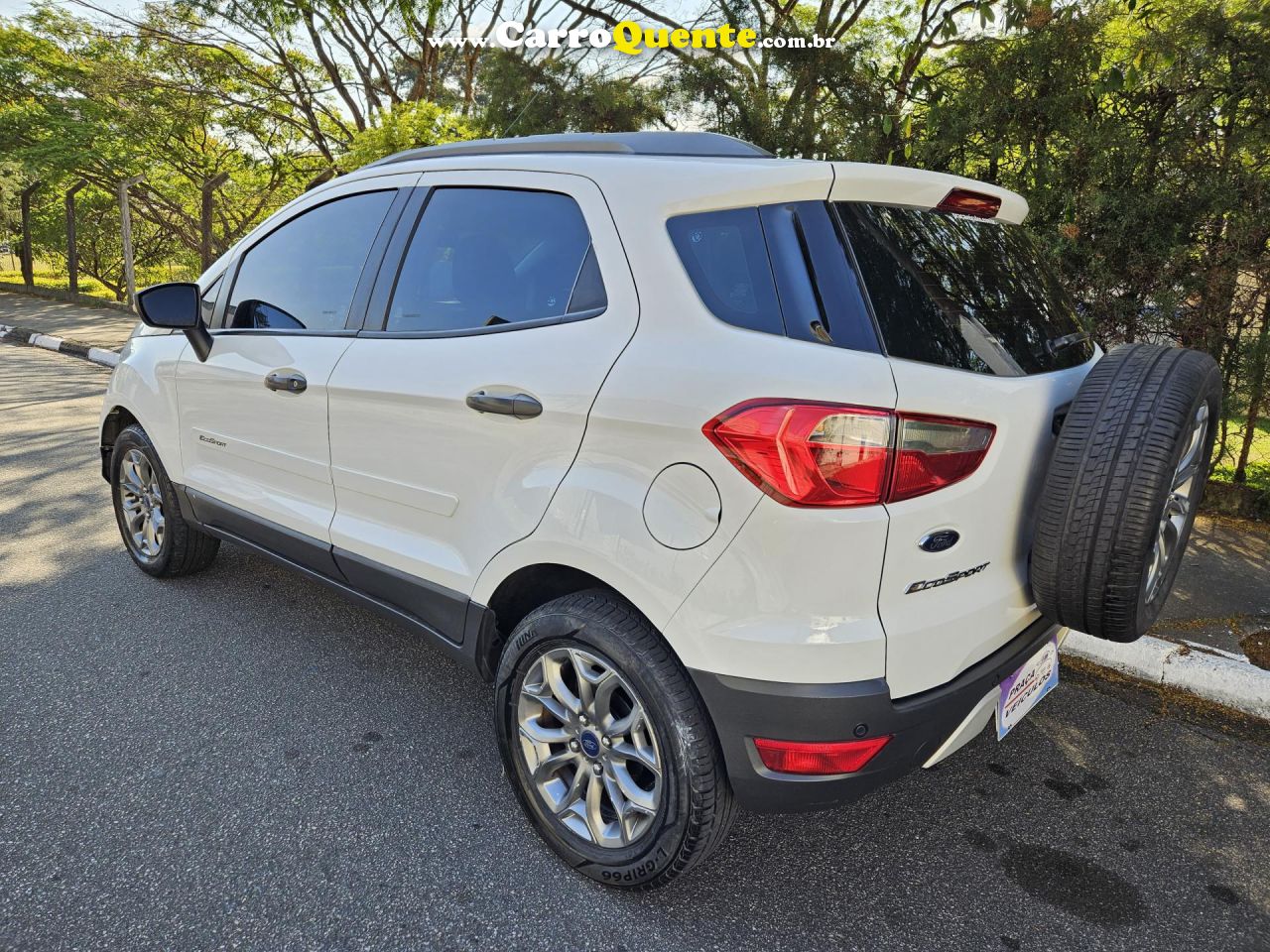 FORD   ECOSPORT FREESTYLE 1.6 16V FLEX 5P   BRANCO 2014 1.6 FLEX - Loja