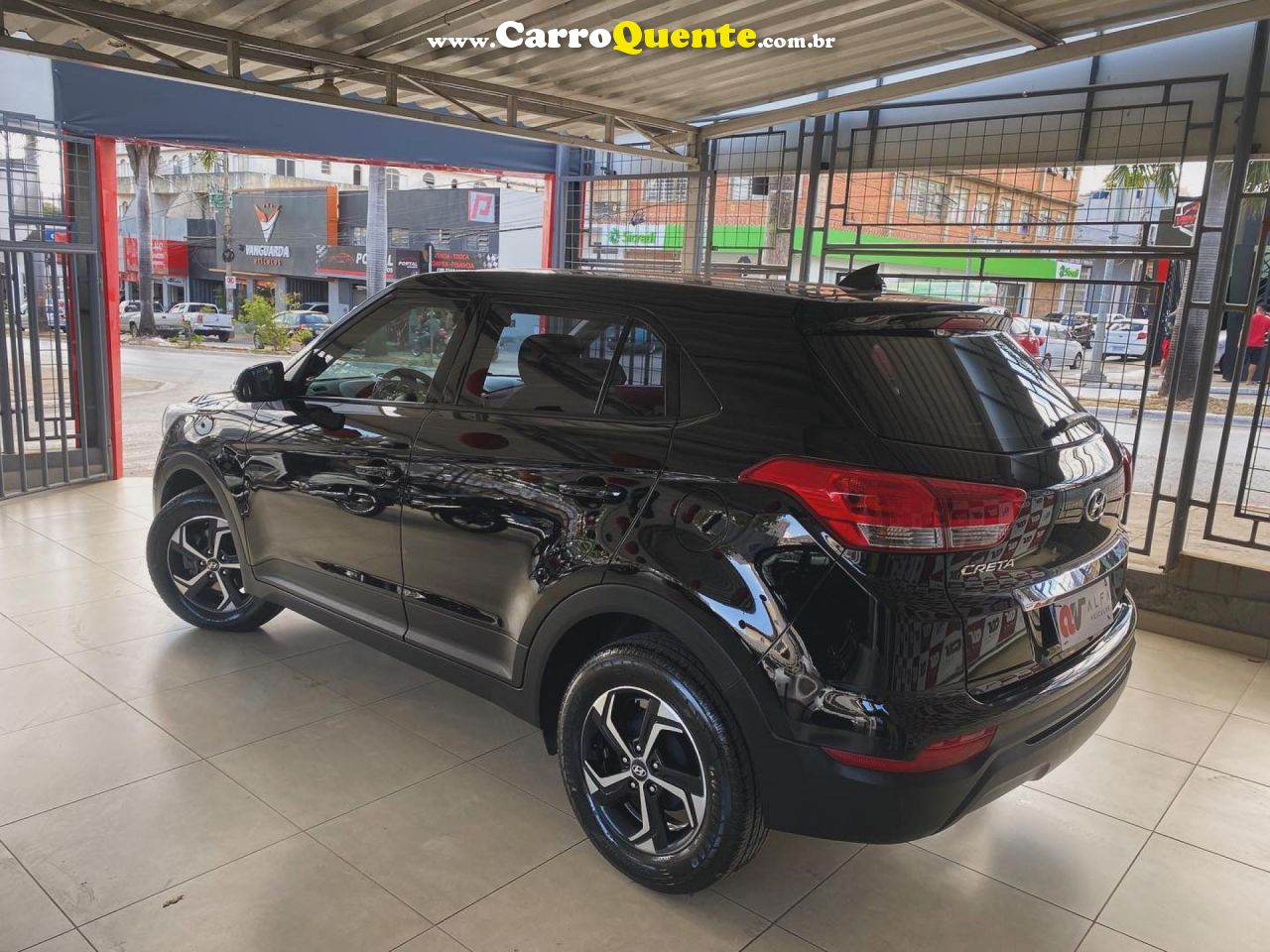 HYUNDAI   CRETA ATTITUDE 1.6 16V FLEX AUT.   PRETO 2020 1.6 FLEX - Loja