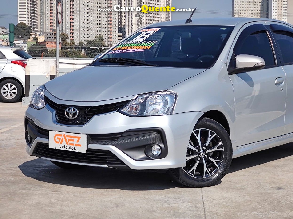 TOYOTA ETIOS 1.5 PLATINUM SEDAN 16V - Loja