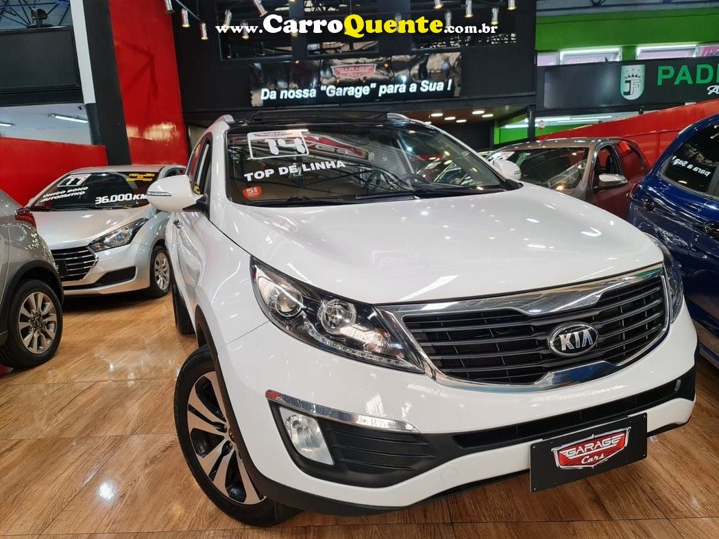 KIA SPORTAGE 2.0 EX 4X2  TETO SOLAR +AR DUAL ZONE - Loja