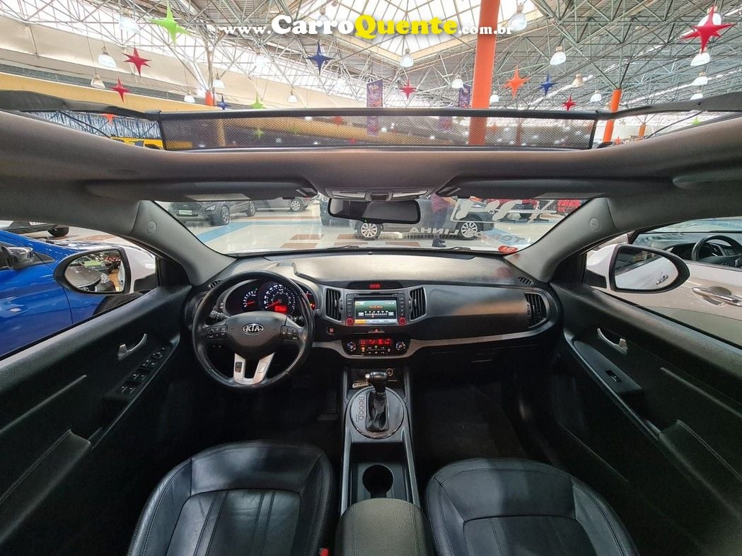 KIA SPORTAGE 2.0 EX 4X2  TETO SOLAR +AR DUAL ZONE - Loja