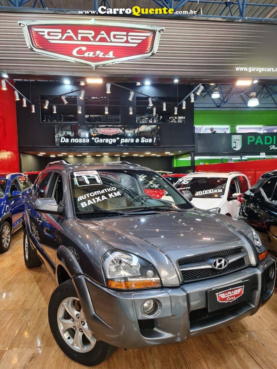 TUCSON 2.0 MPFI GLS 143CV 2WD SÓ 89 MIL KM ! - Loja