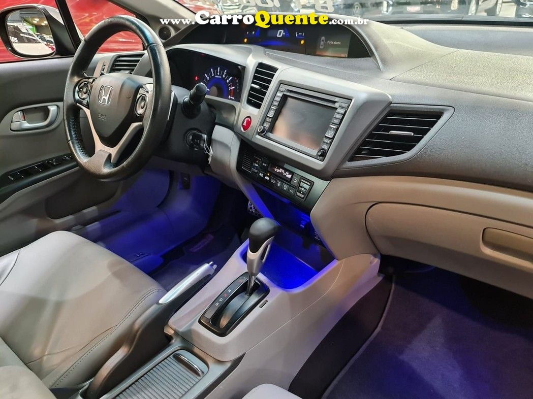 CIVIC 2.0 EXR TETO SOLAR  só 81 MIL KM IMPECÁVEL ! - Loja