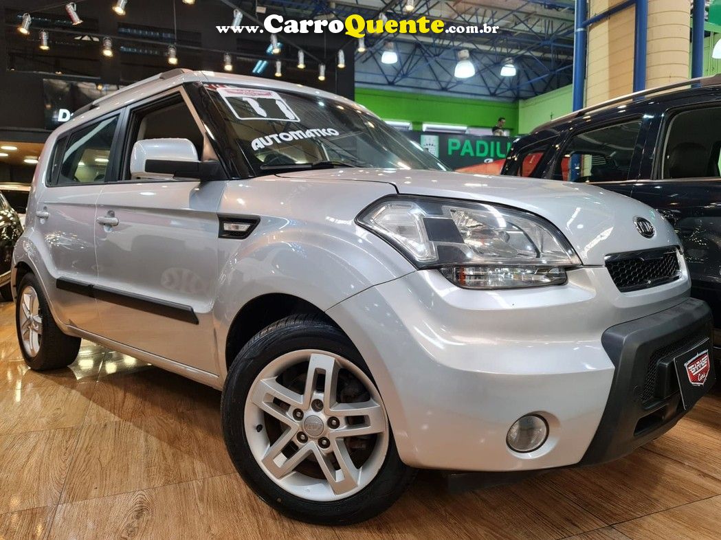 KIA SOUL 1.6 EX  AUTOMÁTICO BAIXO KM ! - Loja