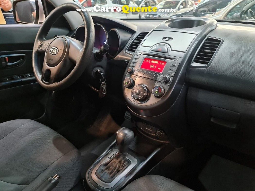 KIA SOUL 1.6 EX  AUTOMÁTICO BAIXO KM ! - Loja