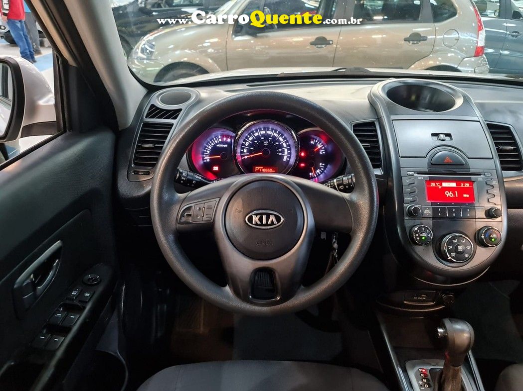 KIA SOUL 1.6 EX  AUTOMÁTICO BAIXO KM ! - Loja