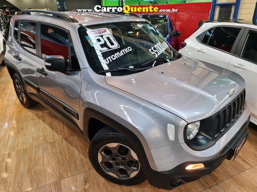 RENEGADE 1.8 MÍDIA ,RODAS DE LIGA SÓ 55 MIL KM ! - Loja