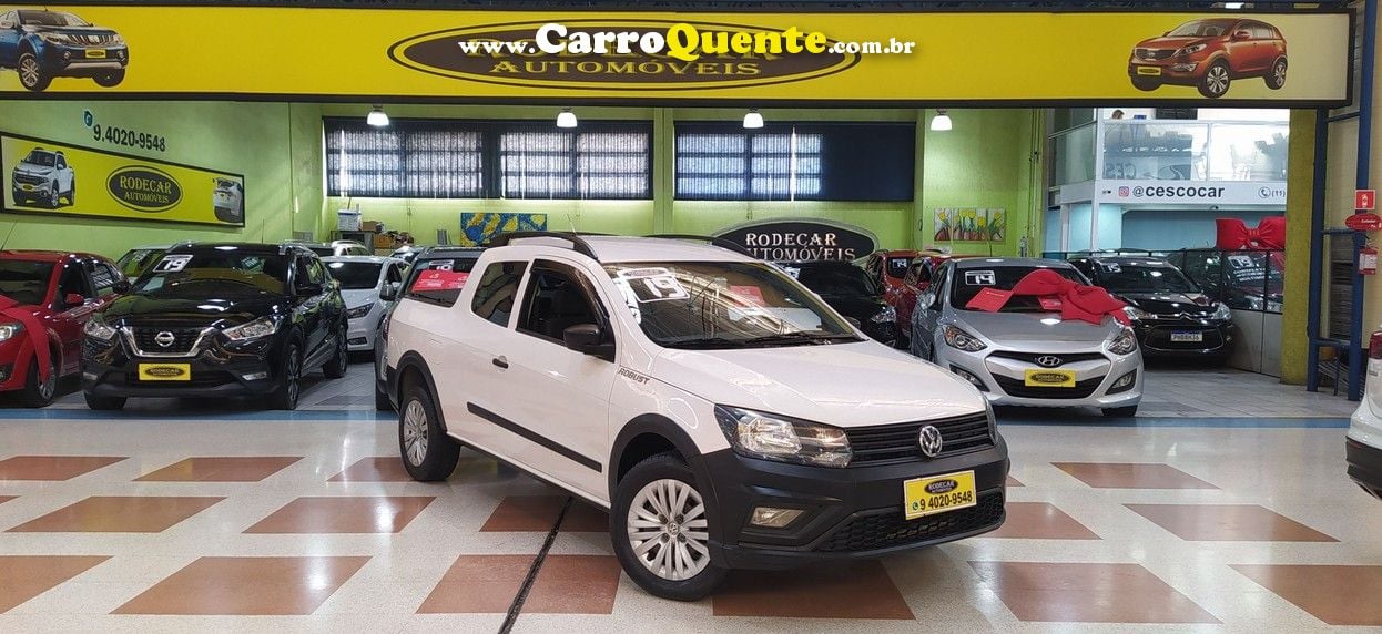 VOLKSWAGEN SAVEIRO 1.6 MSI ROBUST CD 8V - Loja