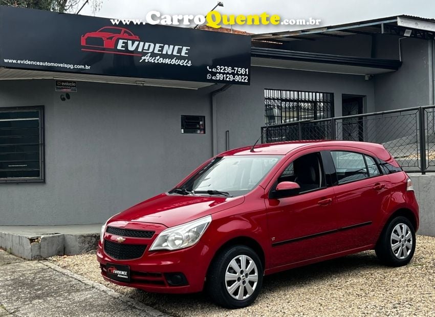 Chevrolet AGILE 1.4 MPFI LT 8V FLEX 4P MANUAL - Loja