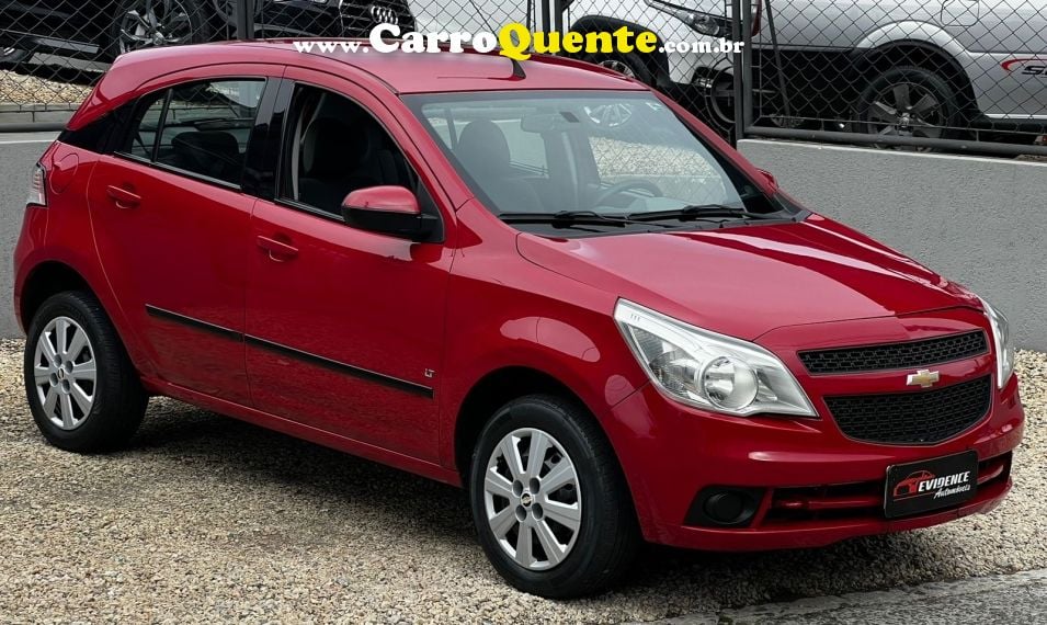 Chevrolet AGILE 1.4 MPFI LT 8V FLEX 4P MANUAL - Loja