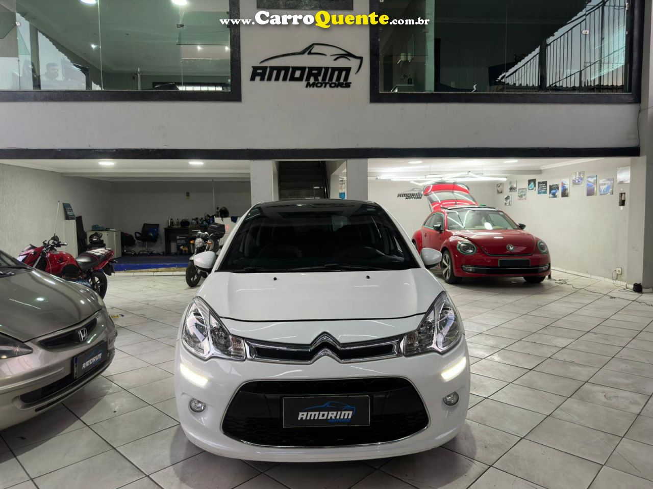 CITROËN   C3 TENDANCE 1.5 FLEX 8V 5P MEC.   BRANCO 2014 1.5 FLEX - Loja