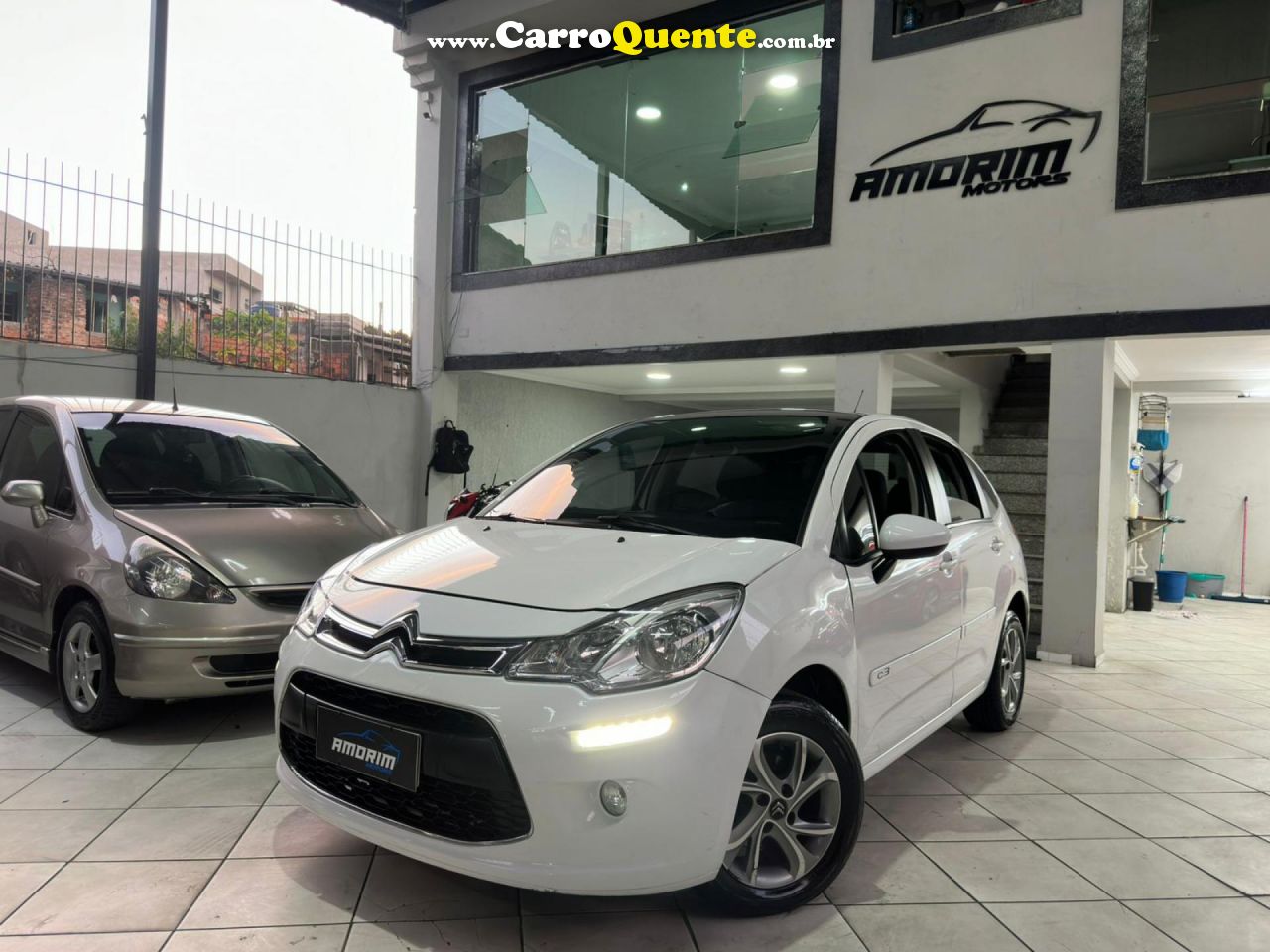 CITROËN   C3 TENDANCE 1.5 FLEX 8V 5P MEC.   BRANCO 2014 1.5 FLEX - Loja