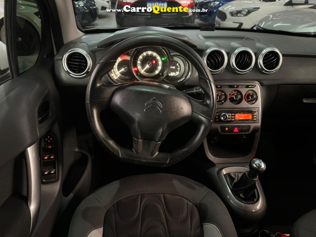 CITROËN   C3 TENDANCE 1.5 FLEX 8V 5P MEC.   BRANCO 2014 1.5 FLEX - Loja