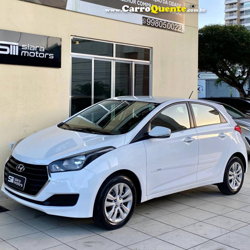 HYUNDAI   HB20 COMFORT PLUS 1.0 TB FLEX 12V MEC.   BRANCO 2017 1.0 FLEX - Loja