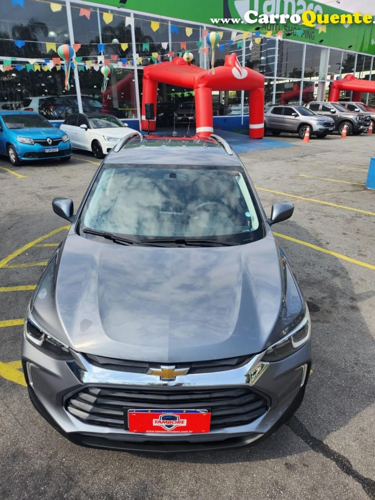 CHEVROLET   TRACKER LT 1.0 TURBO 12V FLEX AUT.   CINZA 2021 1.0 FLEX - Loja