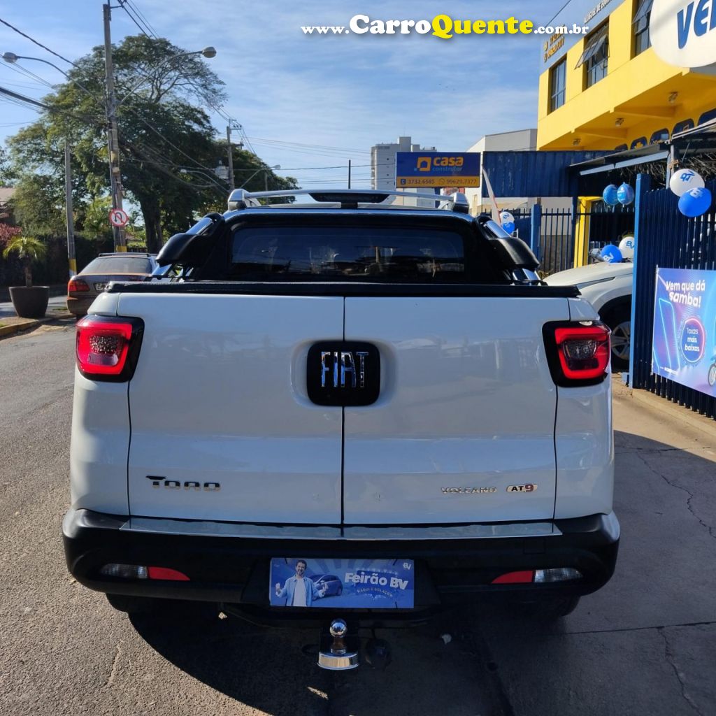 FIAT   TORO VOLCANO 2.0 16V 4X4 TB DIESEL AUT.   BRANCO 2019 2.0 DIESEL - Loja