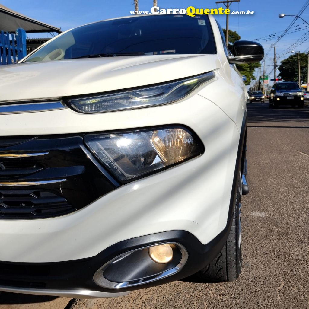 FIAT   TORO VOLCANO 2.0 16V 4X4 TB DIESEL AUT.   BRANCO 2019 2.0 DIESEL - Loja