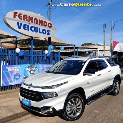 FIAT   TORO VOLCANO 2.0 16V 4X4 TB DIESEL AUT.   BRANCO 2019 2.0 DIESEL