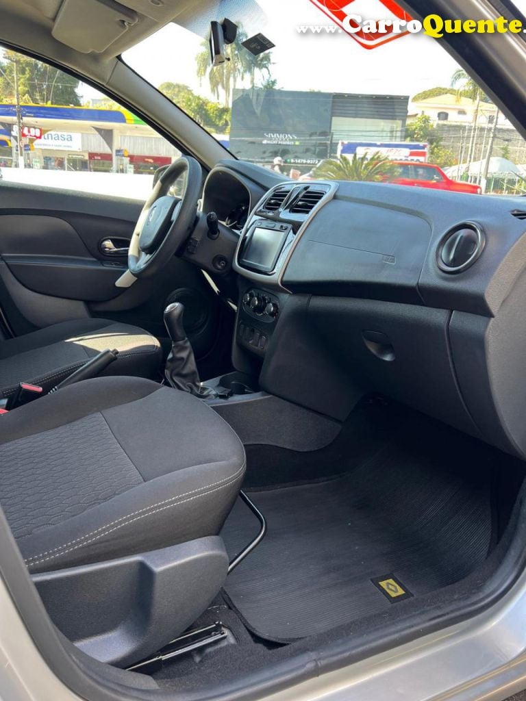 RENAULT   SANDERO EXPRESSION FLEX 1.0 12V 5P   PRATA 2019 1.0 FLEX - Loja