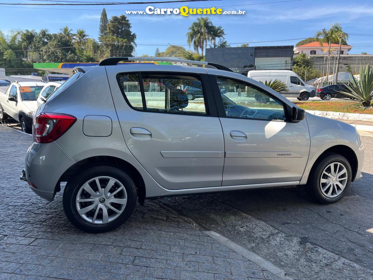 RENAULT   SANDERO EXPRESSION FLEX 1.0 12V 5P   PRATA 2019 1.0 FLEX - Loja