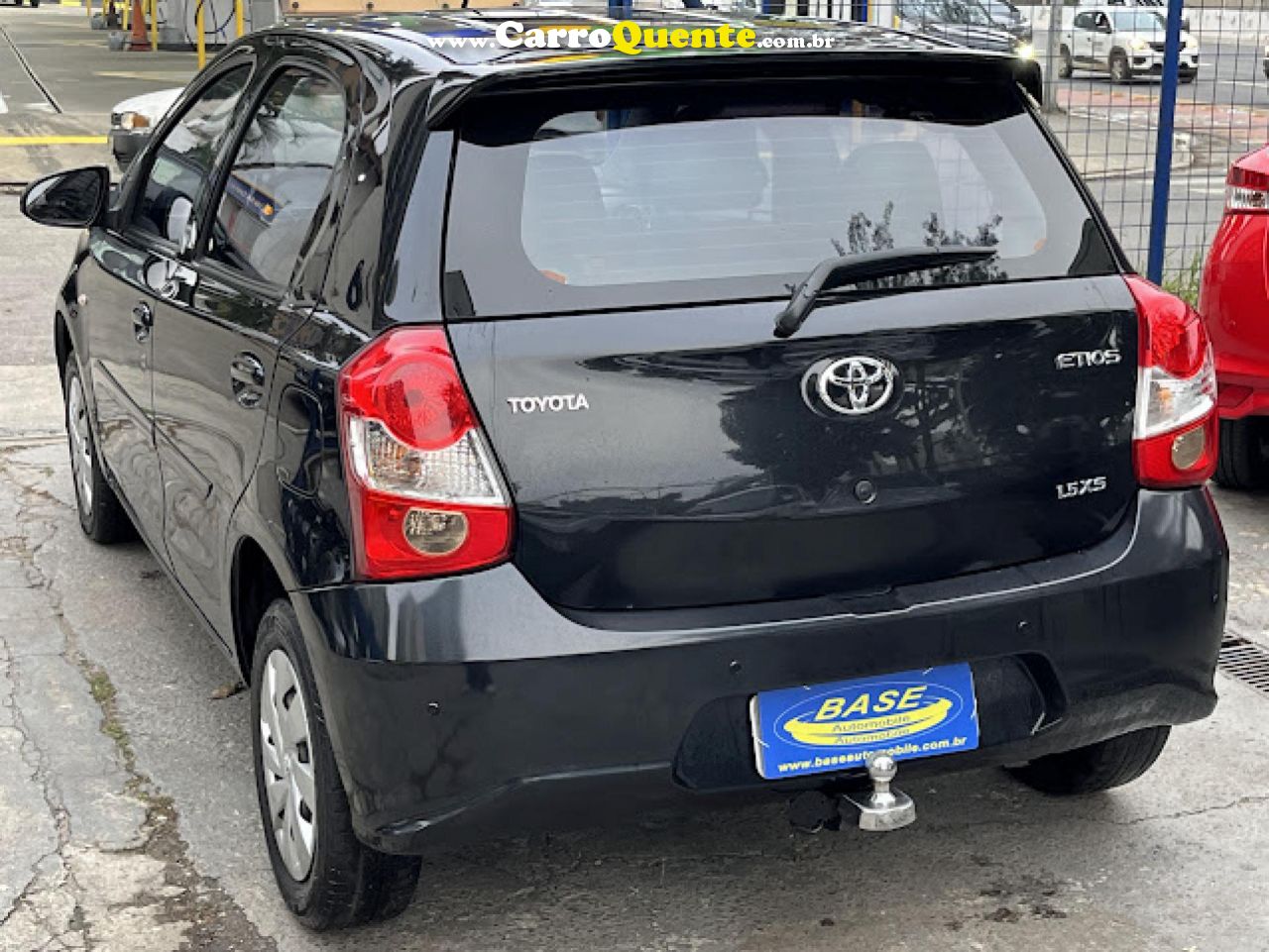 TOYOTA   ETIOS XS 1.5 FLEX 16V 5P MEC.   PRETO 2018 1.3 FLEX - Loja