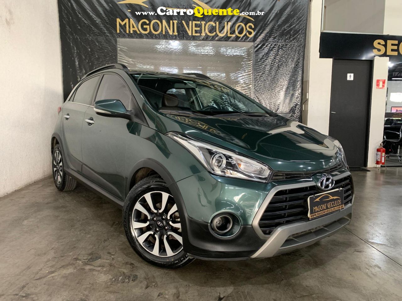 HYUNDAI   HB20X PREMIUM 1.6 FLEX 16V AUT.   VERDE 2019 1.6 FLEX - Loja