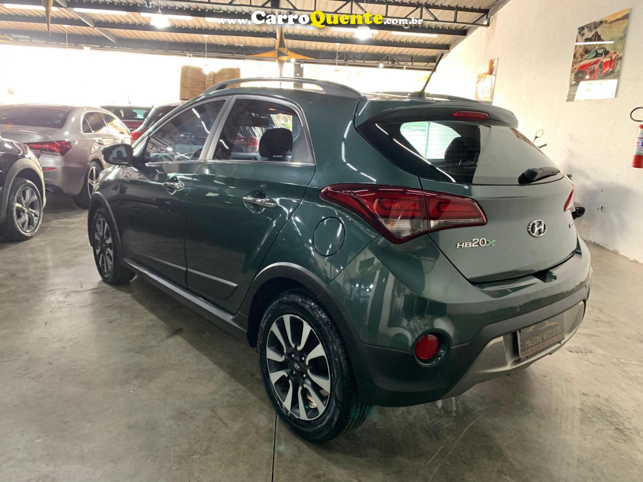 HYUNDAI   HB20X PREMIUM 1.6 FLEX 16V AUT.   VERDE 2019 1.6 FLEX - Loja